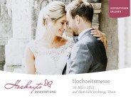 Hochzeitsmesse am 14. März 2021, ab 10.30 Uhr